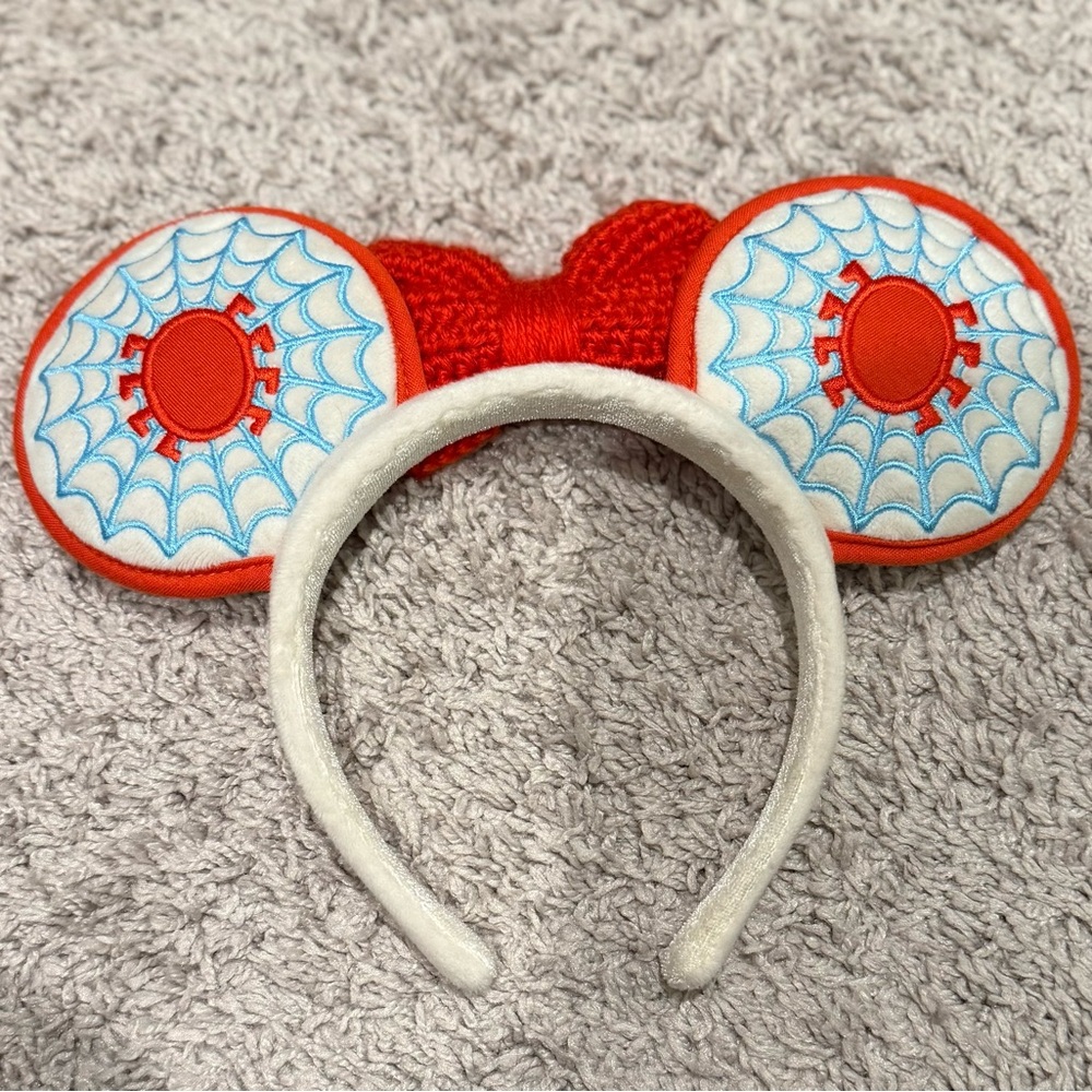 Loungefly Marvel Spiderman and Matching Mickey Ears - Picture 3 of 6